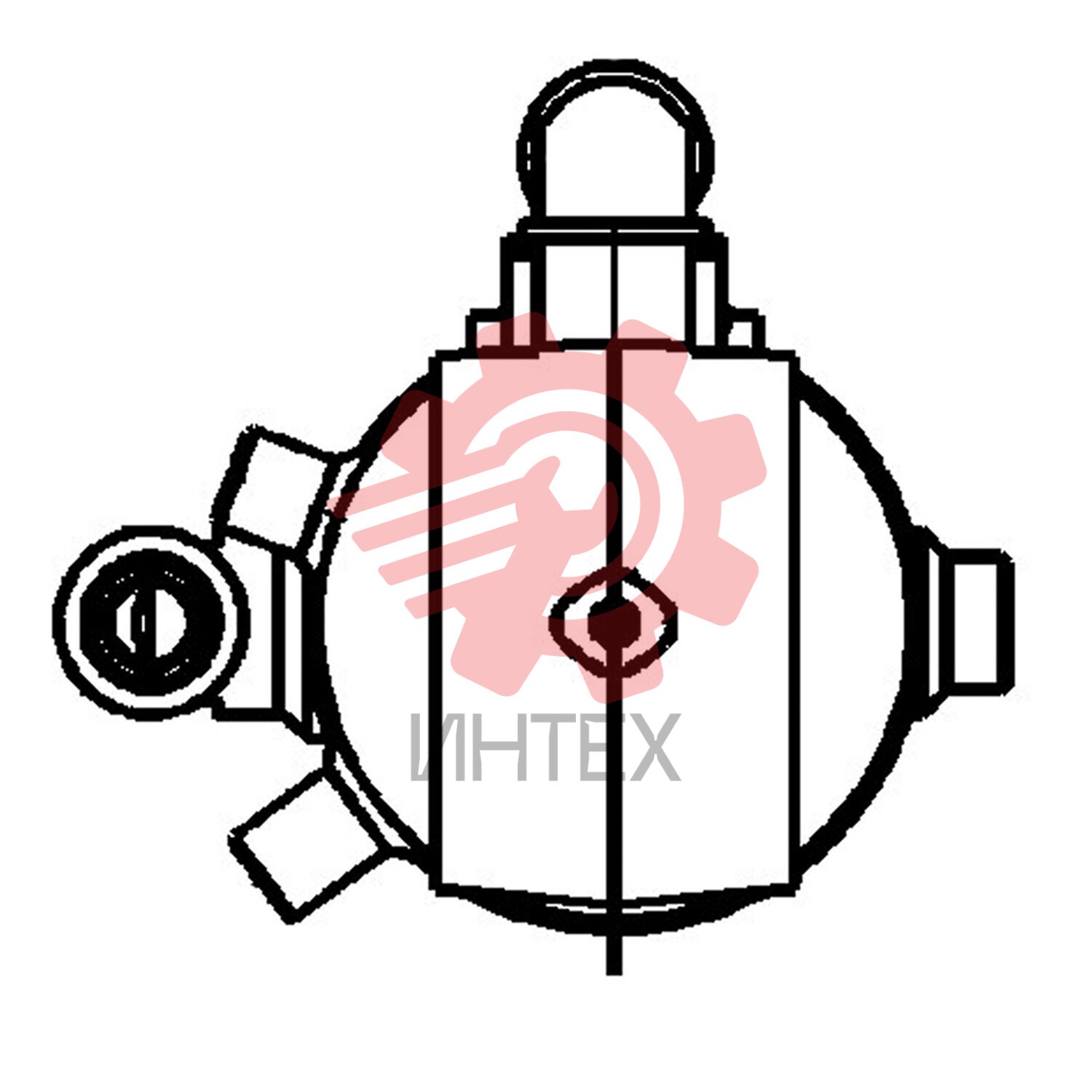 910mm Stroke Boom Cylinder 604-0436