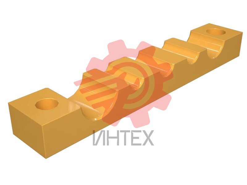 270mm Long Tube Clamp Rubber Block 604-0663 / 6040663