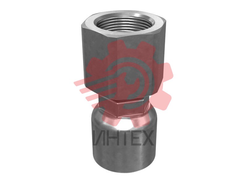 Swivel Crimp Straight Coupling 605-8697 / 6058697