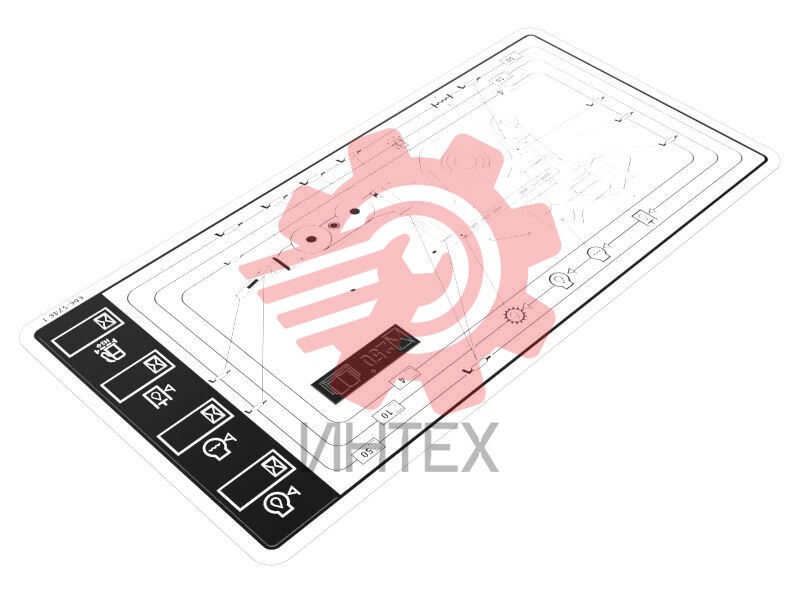 Service Chart Identification Film 606-5746