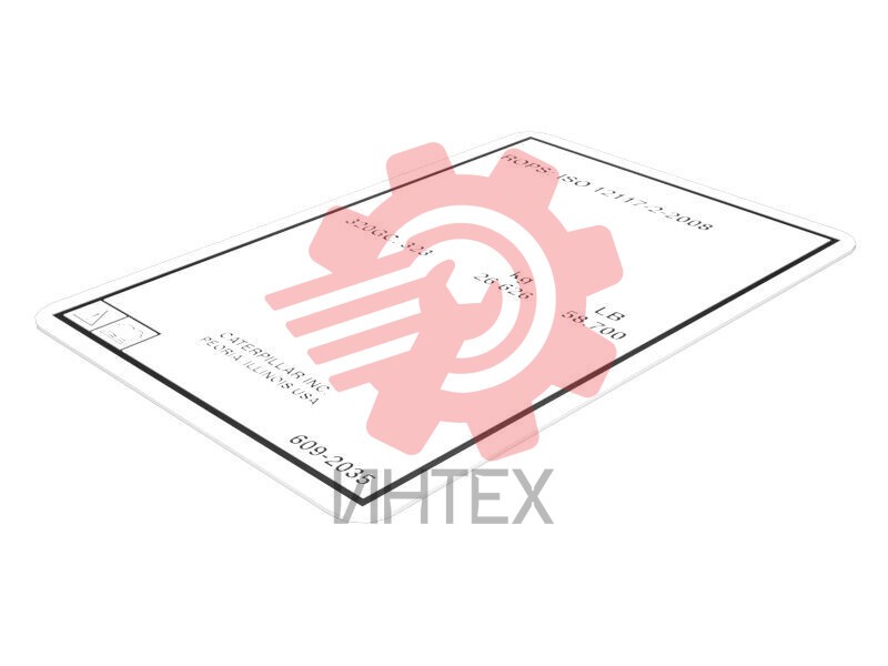 0.38mm Thick 320GC and 323 ROPS Decal Film 609-2035 / 6092035