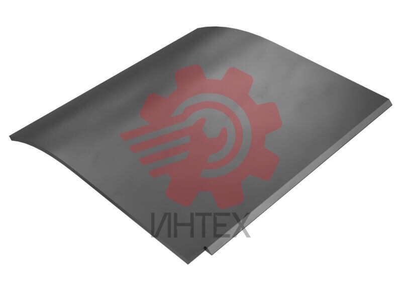 12mm Thick Left Hand Bucket Runner Plate 614-0442 / 6140442