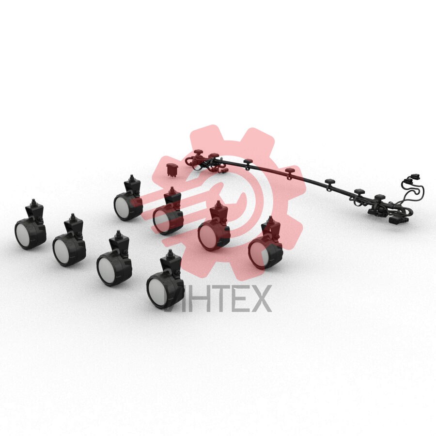 AUXILLARY WORK LIGHTS, 8X LED, KIT 614-8197 / 6148197