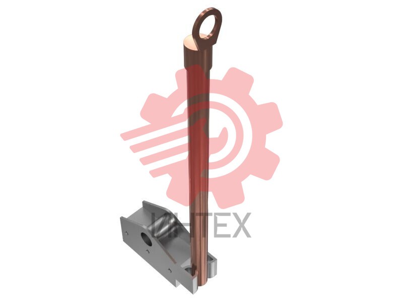 20mm Width Slip Ring Carbon Brush 616-8876 / 6168876