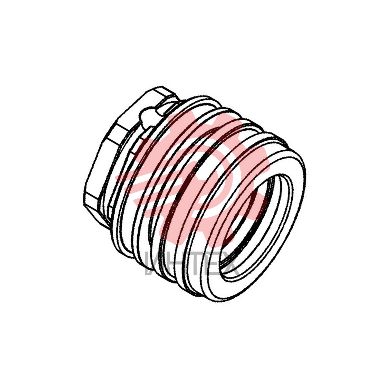 69.5mm Outer Diameter Tilt Cylinder Piston 617-1283 / 6171283