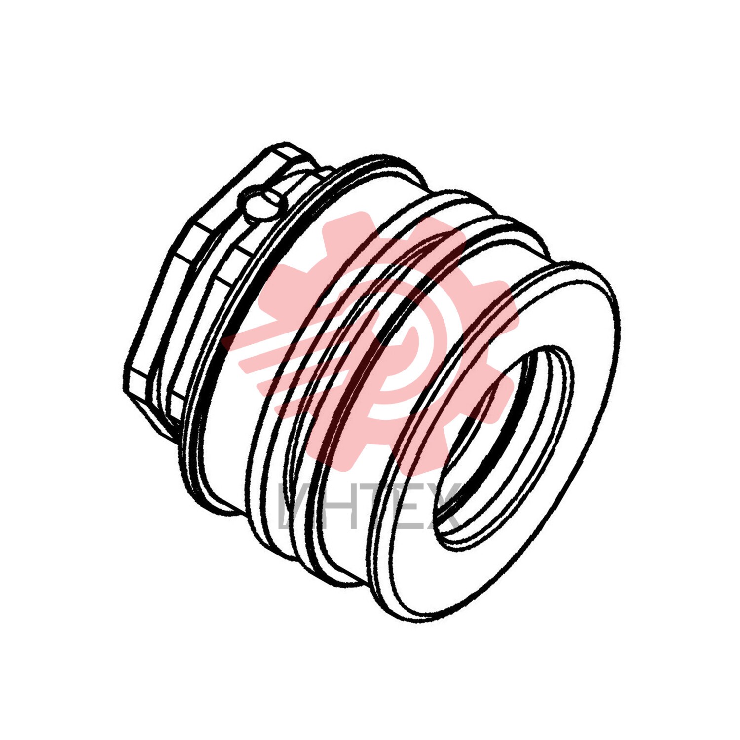 74.5mm Outer Diameter Stick Cylinder Piston 617-1290 / 6171290