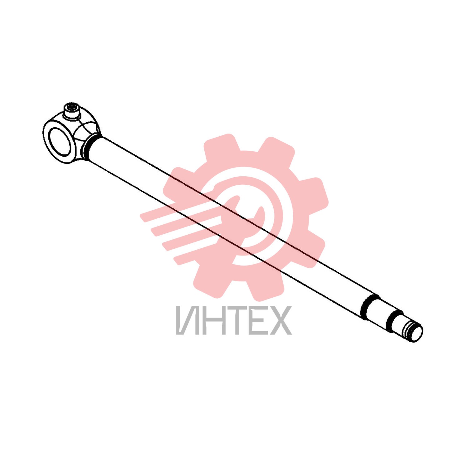 55mm Diameter Hydraulic Boom Cylinder Rod 619-6033 / 6196033