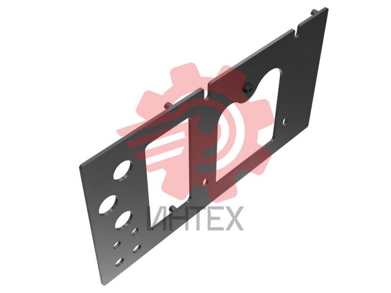 6mm Thick Hydraulic Pump Lines Mounting Plate 620-3837 / 6203837
