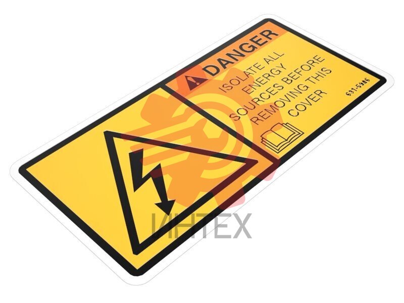 Electrocution Danger Film 631-5986