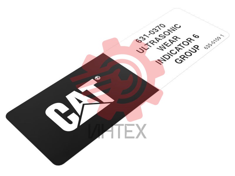 Ultrasonic Wear Indicator Identification Film 635-0109 / 6350109