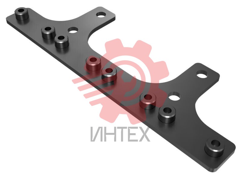 6mm Thick Bucket Cylinder Lines Mounting Plate 635-9604 / 6359604