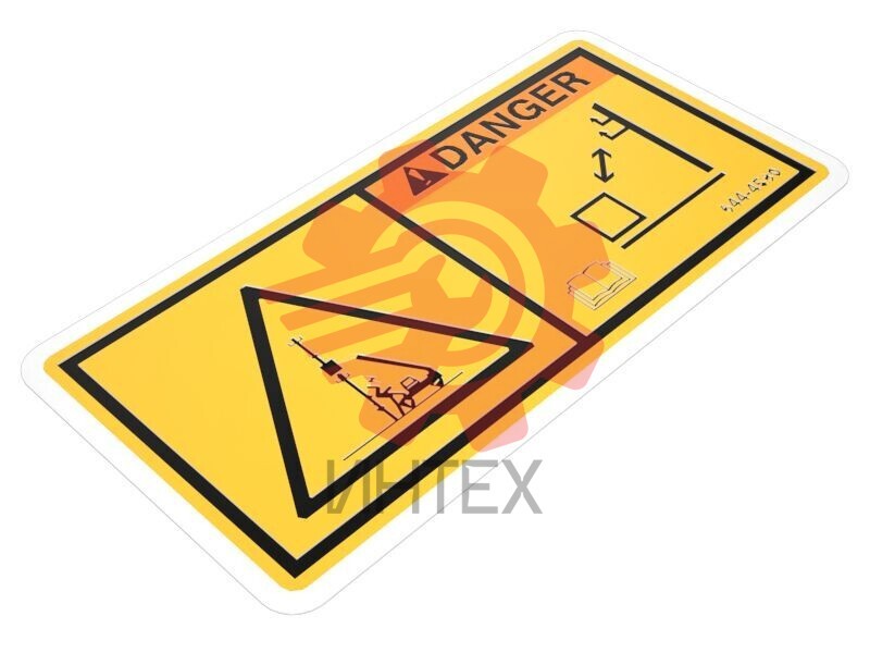 Electrocution Danger Film 644-4580 / 6444580