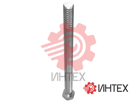 1 Болт с шестигранной головкой с резьбой 1/4-7 6V-1749 / 6V1749