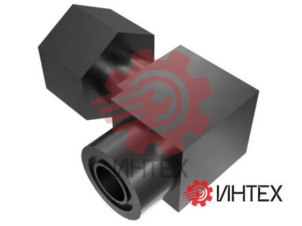 90-град. переходной коленчатый патрубок, резьба 1-14 X 1-14 6V-9852 / 6V9852