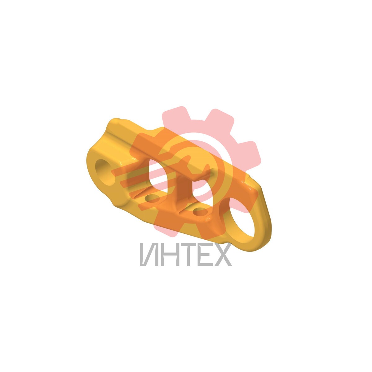 Правое звено гусеничной ленты 6Y-9261 / 6Y9261