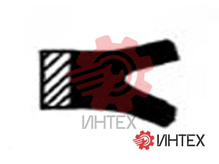 Штоковое уплотнение П-образной формы 7Y-4942