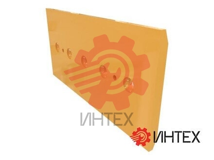 Стальная режущая кромка с общей длиной 848 мм 9W-6615 / 9W6615