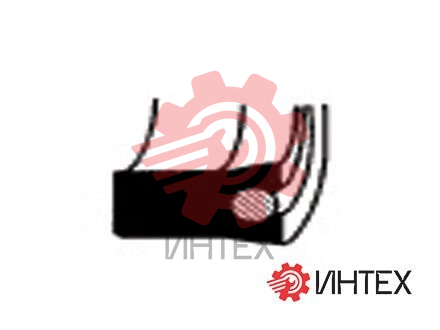 Штоковое уплотнение П-образной формы 9X-7334 / 9X7334