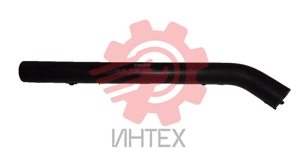 Патрубок VOE11882659 (от расш. бачка) экскаватора погрузчика Volvo BL61, BL71