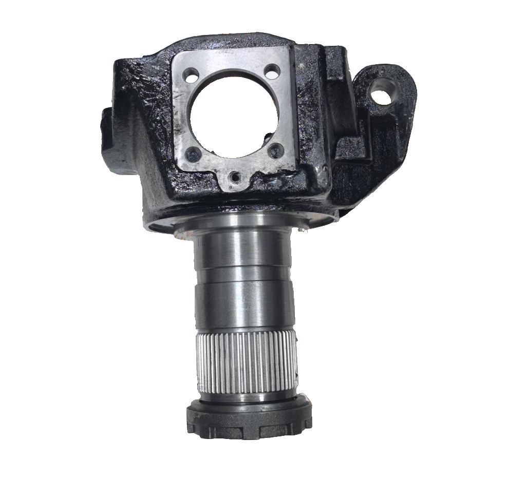 Кулак поворотный 110931-00370 левый переднего моста экскаватора Doosan DX170W, DX190W
