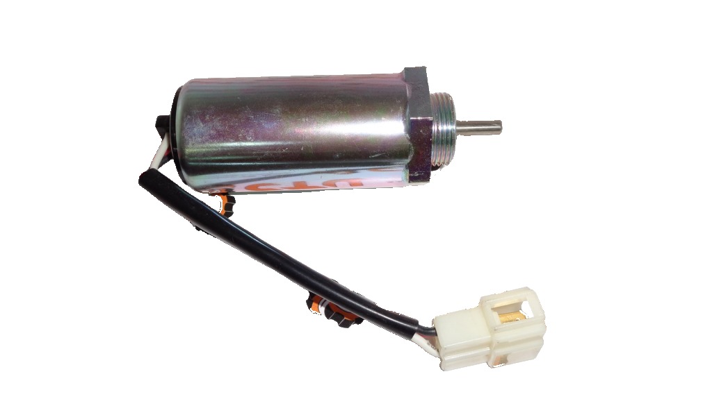 Соленоид отсечки топлива 8973295680 экскаватора Hitachi EX27U, EX27UNA, EX30U, EX35U, EX35UNA, EX40U