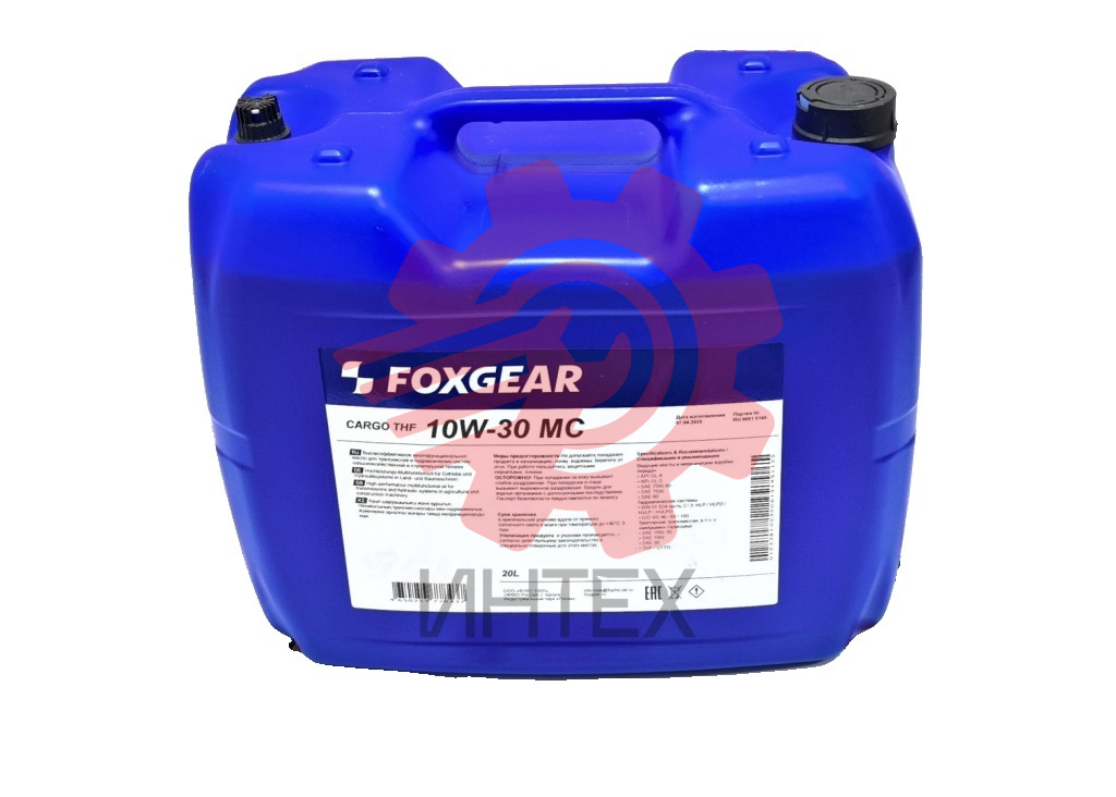 Масло универсальное тракторное FOXGEAR CARGO THF 10W30 MC 20L