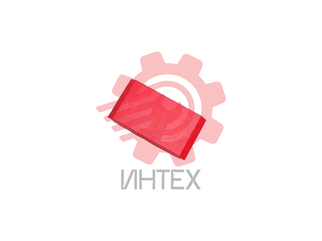 Уплотнение направляющее аутригера (лапы) экскаватора VOE11883349 (прямоугольник)