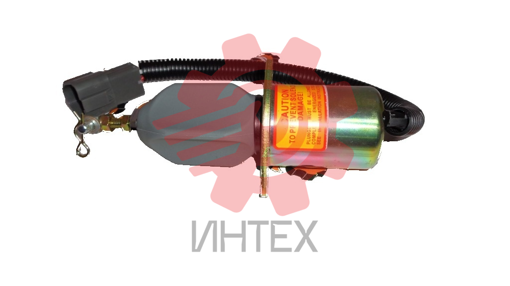 Соленоид YM129953-77811, YM12995377811 (КИТАЙ) глушилка остановки двигателя экскаватора погрузчика Komatsu WB97