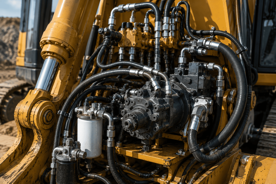 ТОП запчастей для гидравлики экскаваторов Caterpillar, Volvo и Hyundai