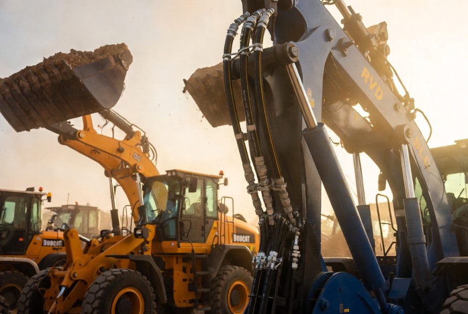 ТОП популярных РВД для фронтальных погрузчиков Bobcat и SDLG