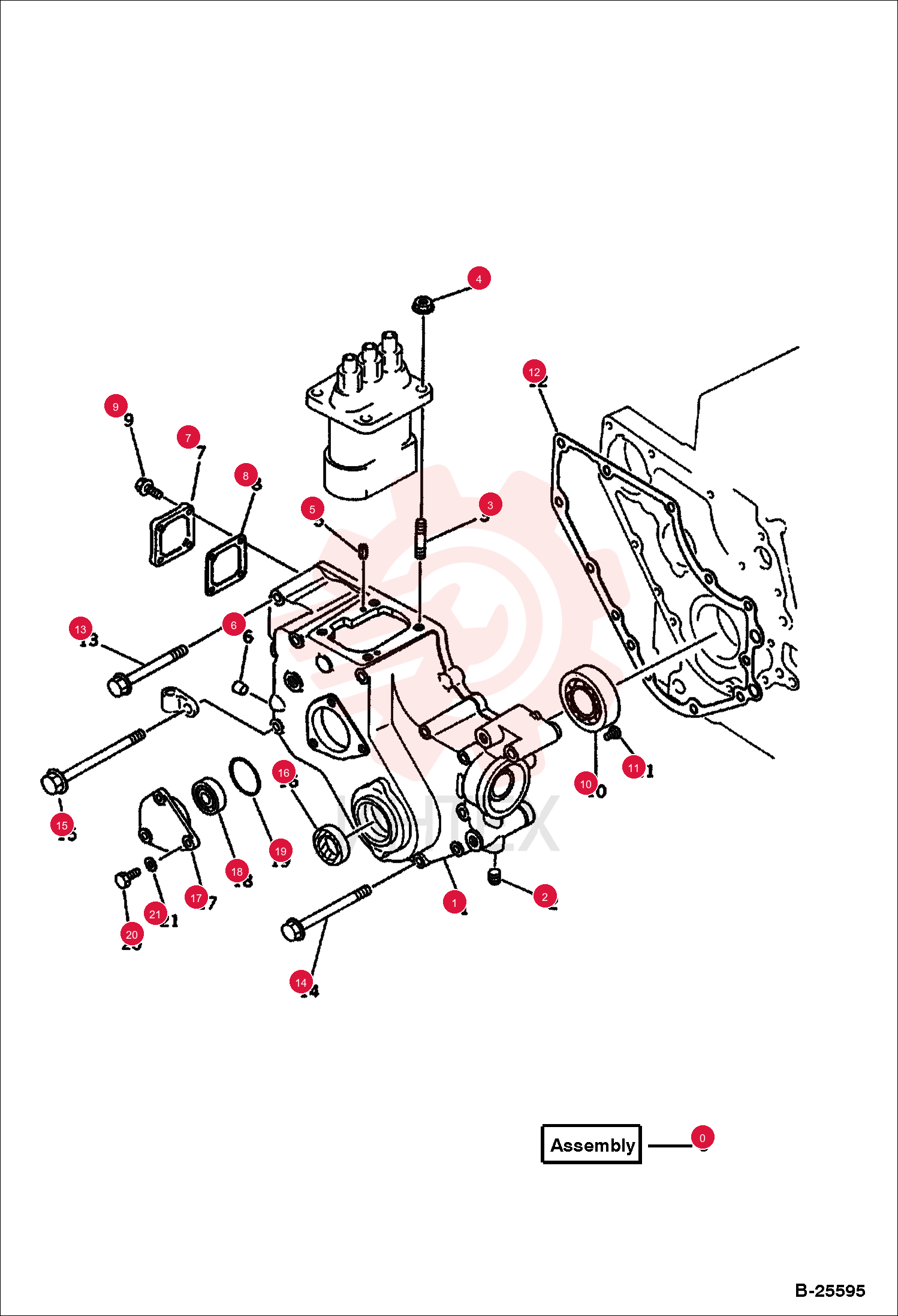 CASE ASSY 6641995 (2)