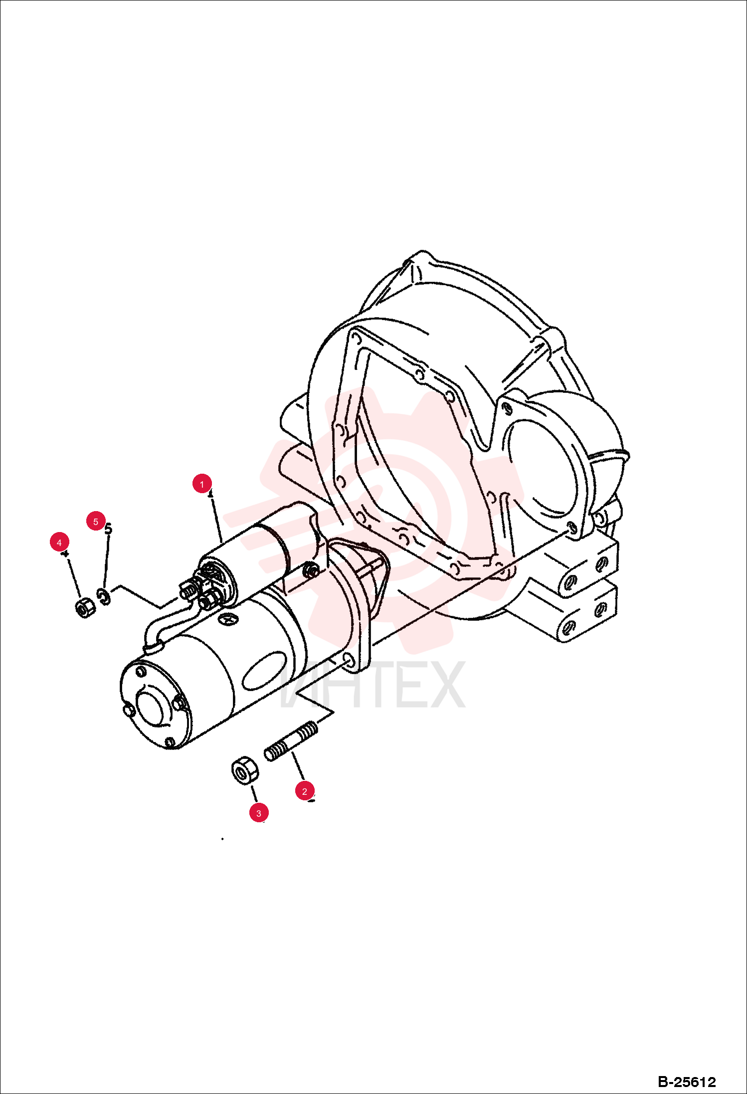STARTING MOTOR ASSY