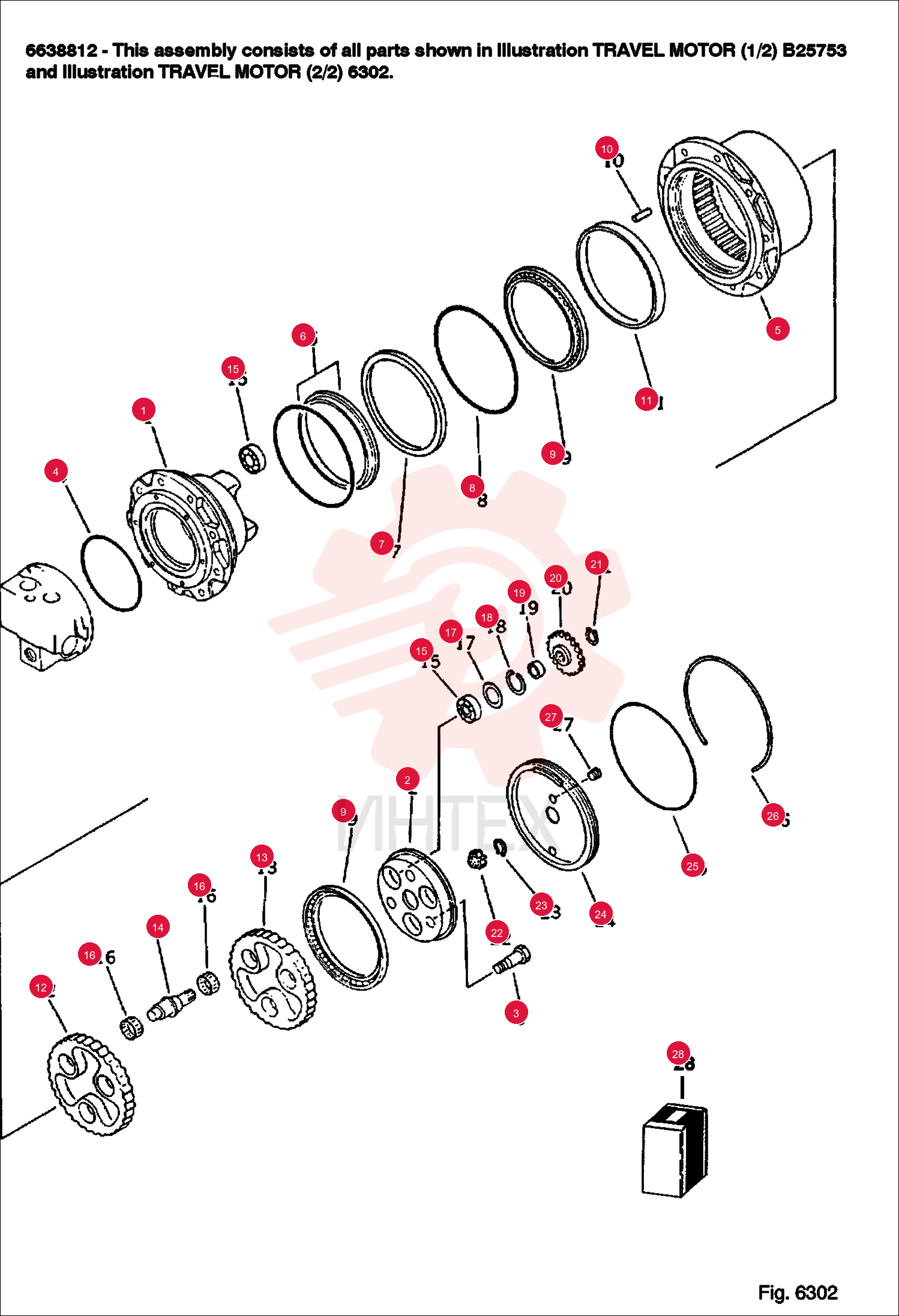 SPINDLE ASSEMBLY 6641693