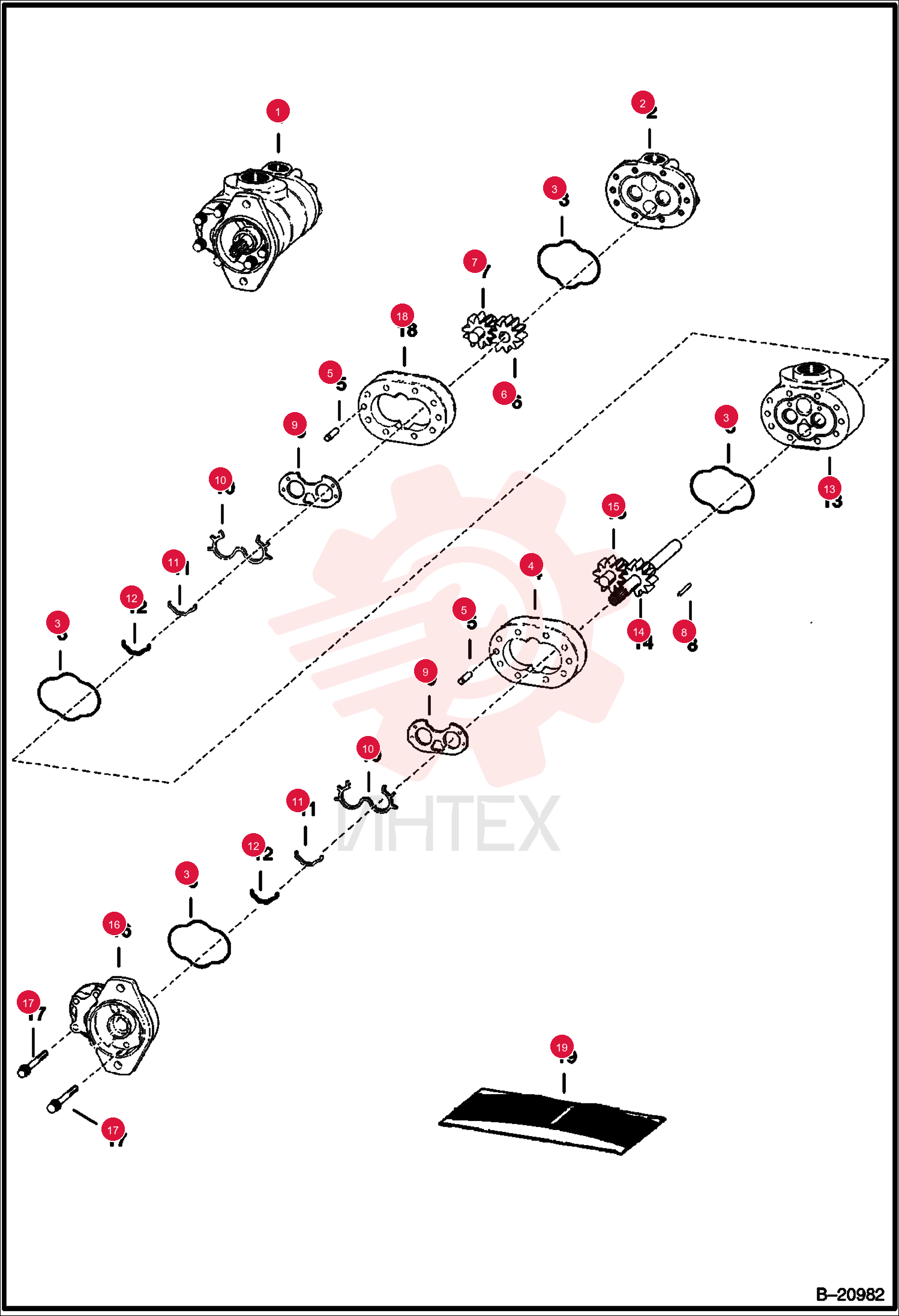 GEAR PUMP 6674939