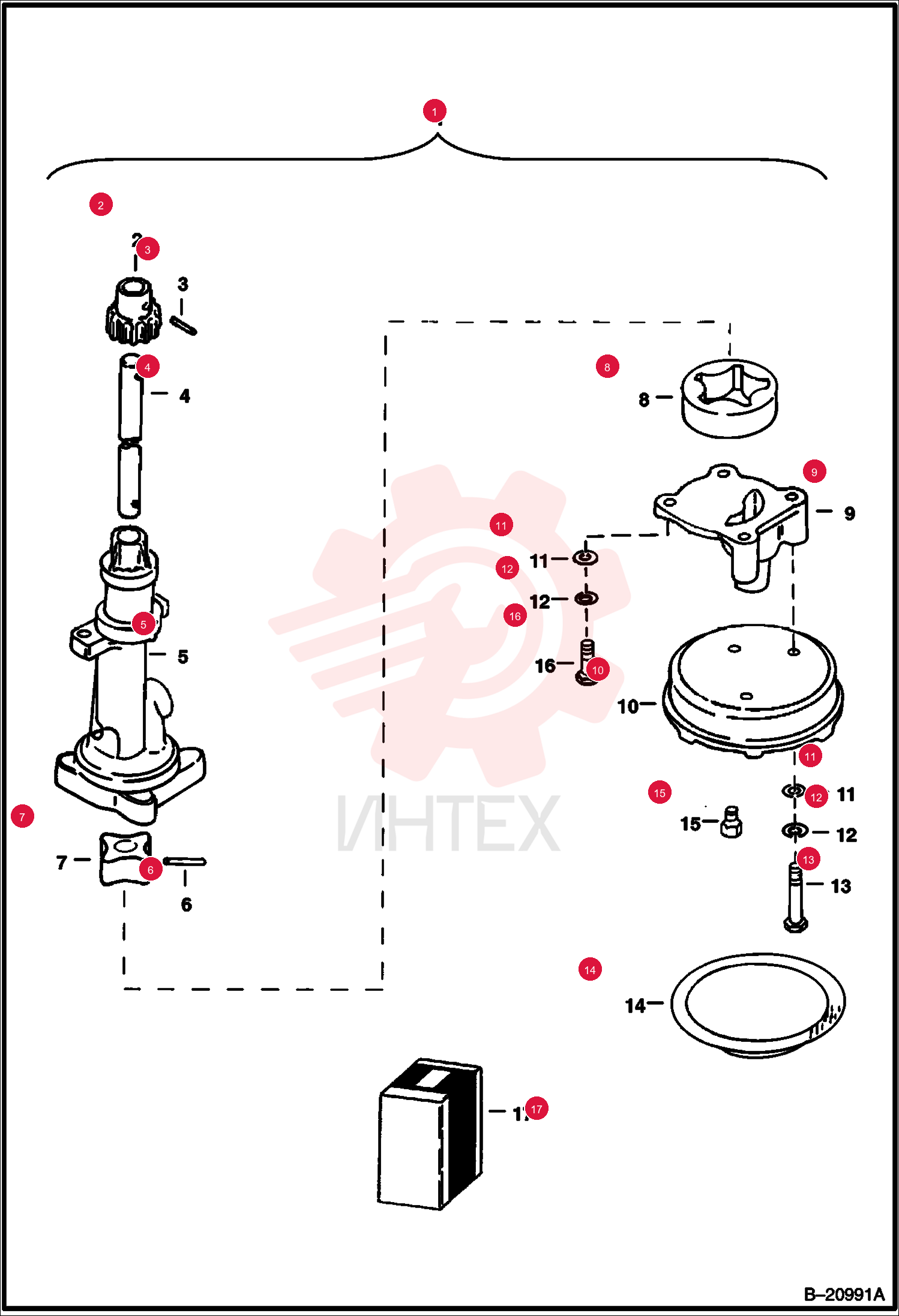 OIL PUMP 6660007