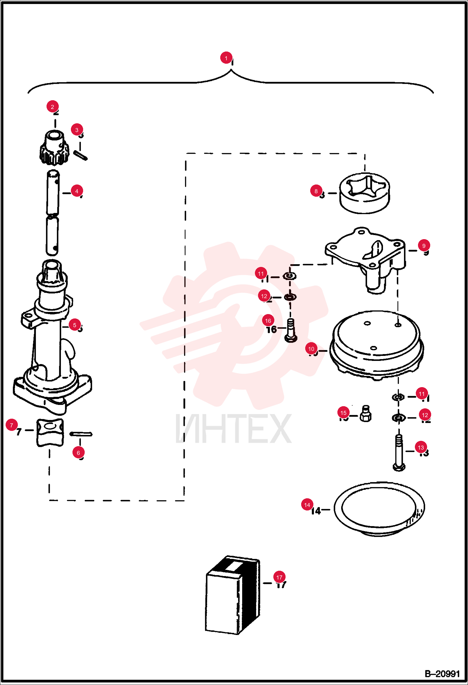 OIL PUMP 6631772