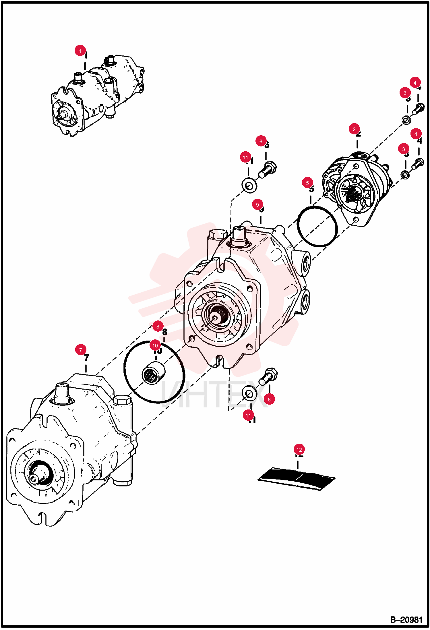 PUMP, GEAR 6631909