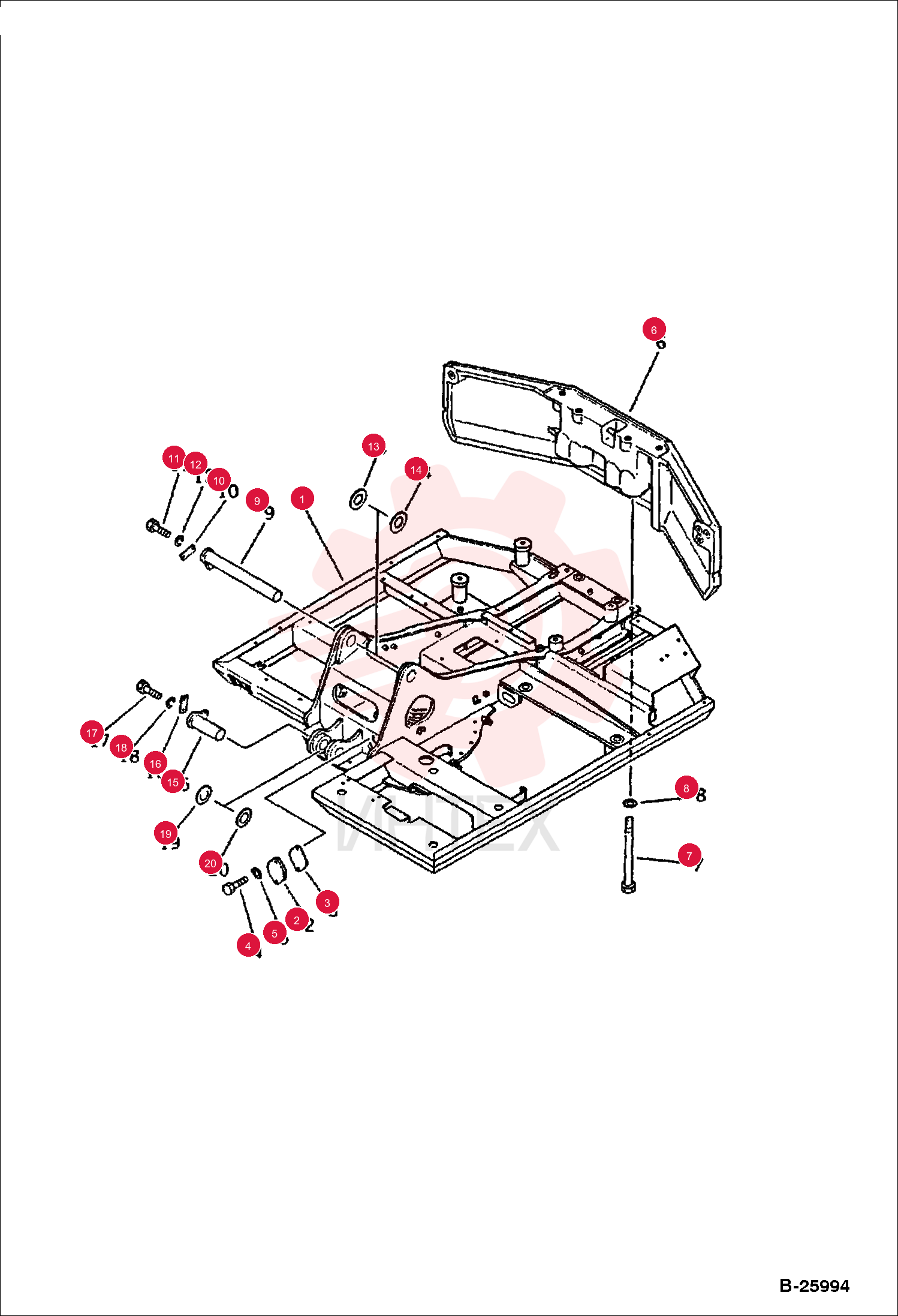FRAME ASSEMBLY 6643038
