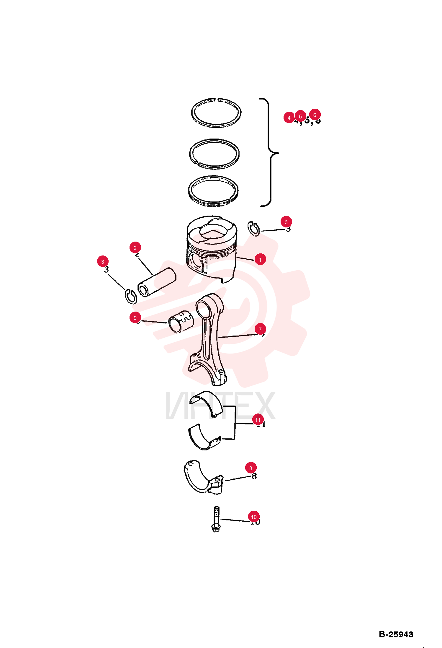 PISTON 6643173