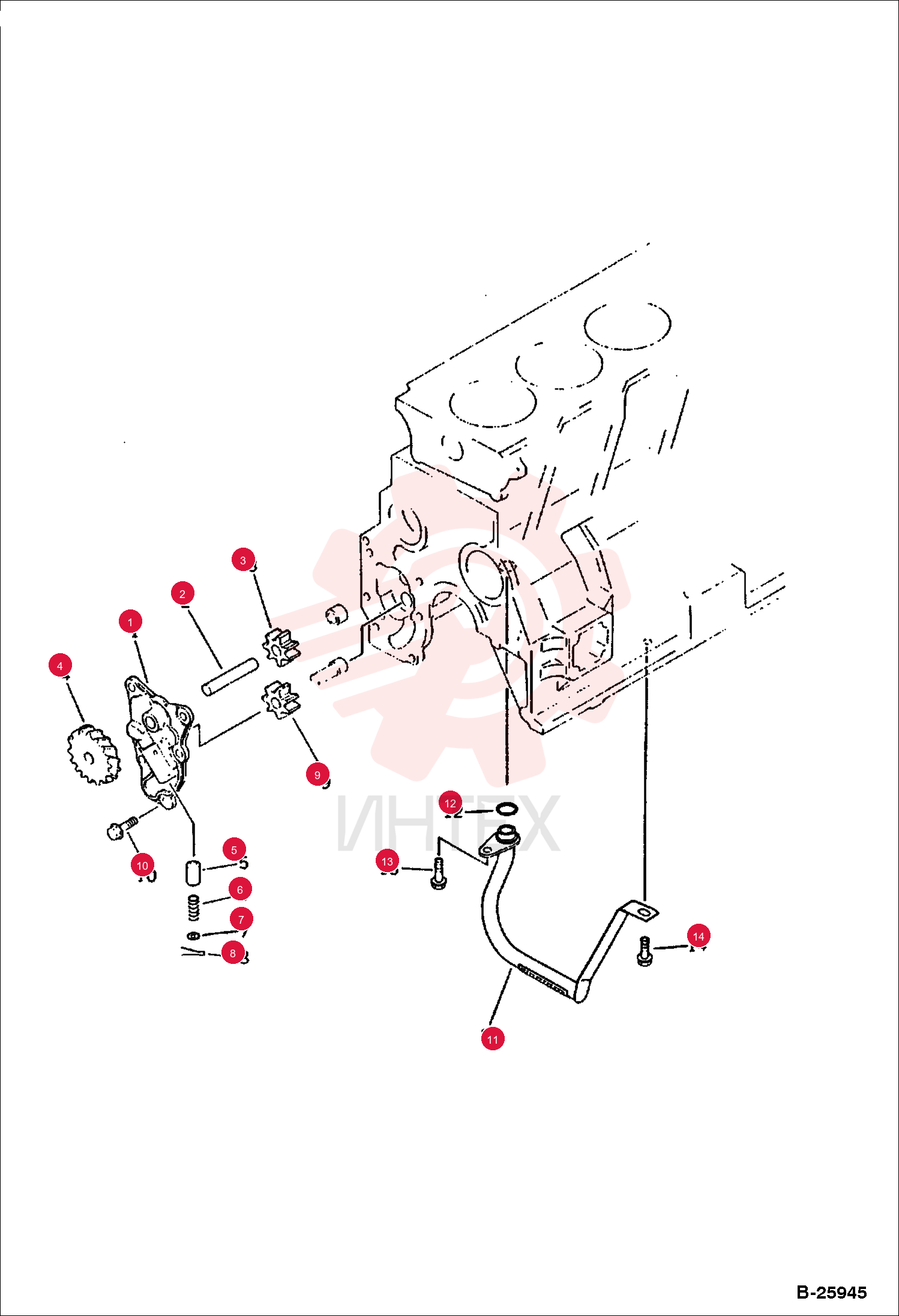 PUMP, OIL 6640137