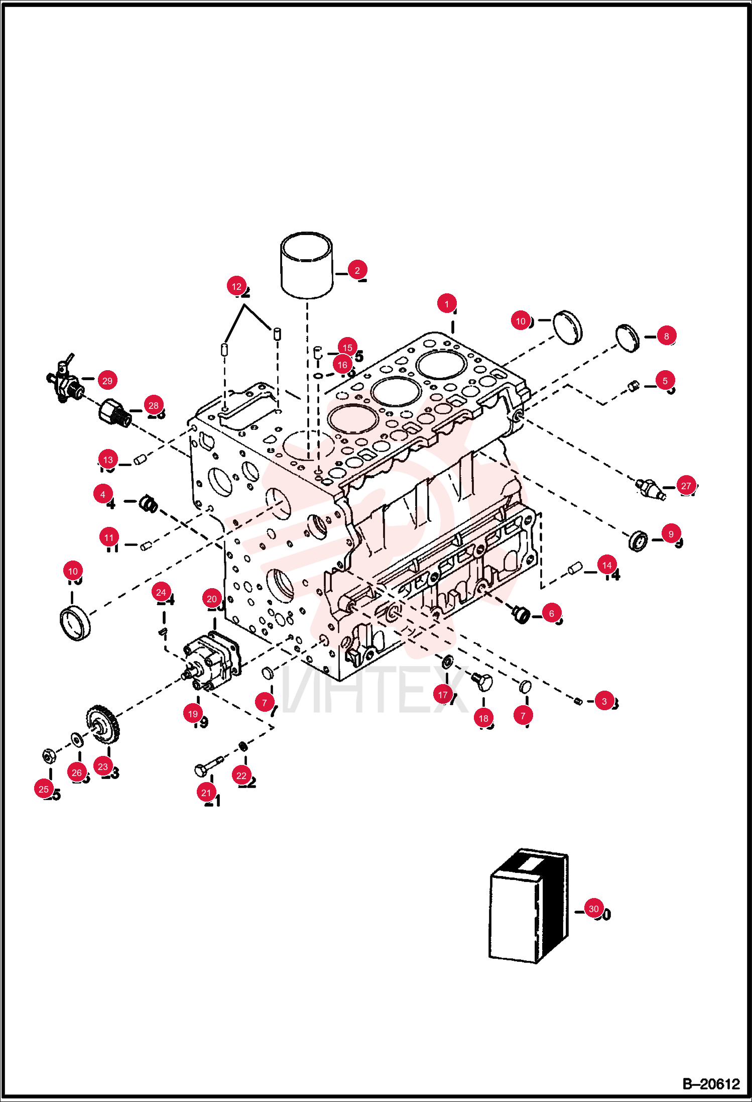 CRANKCASE 6598183