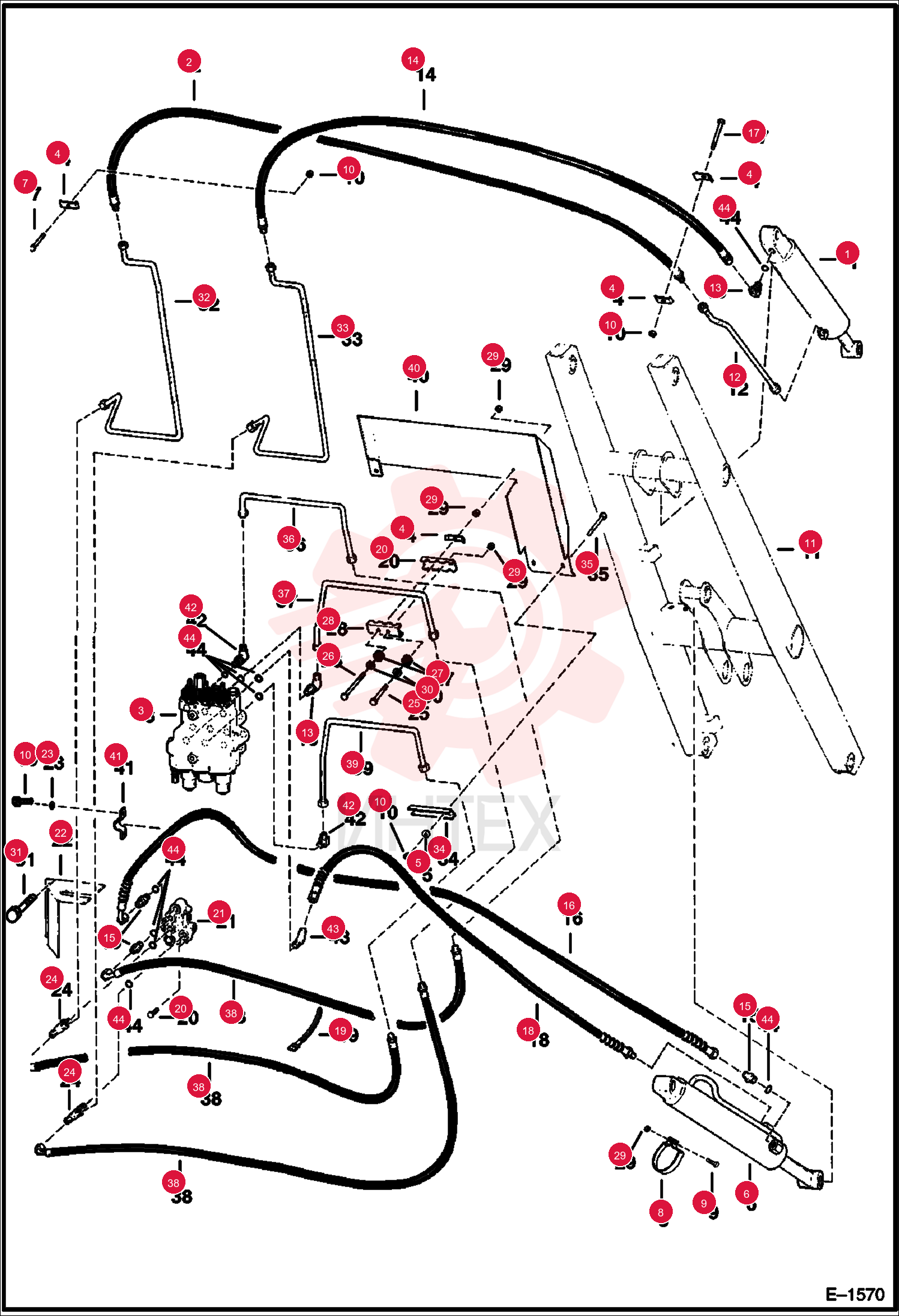 CYLINDER, TILT 6585386 (2)