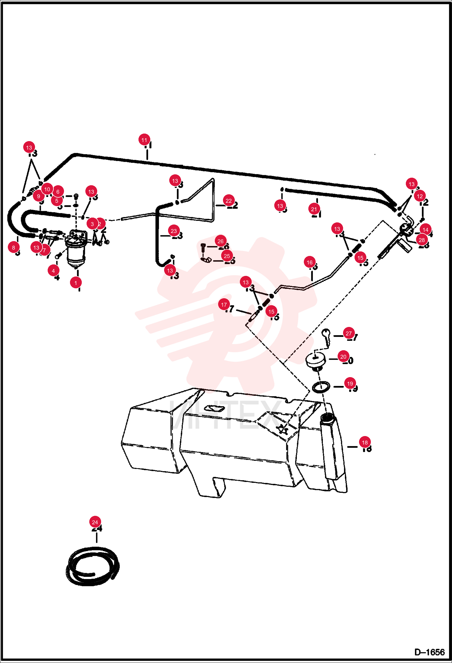 FITLER, FUEL ASSY 6560348 (1)