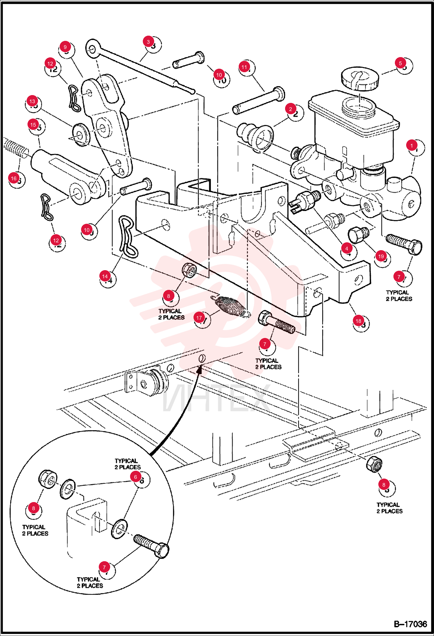 CYLINDER MASTER ASSEMBLY 102033201CC