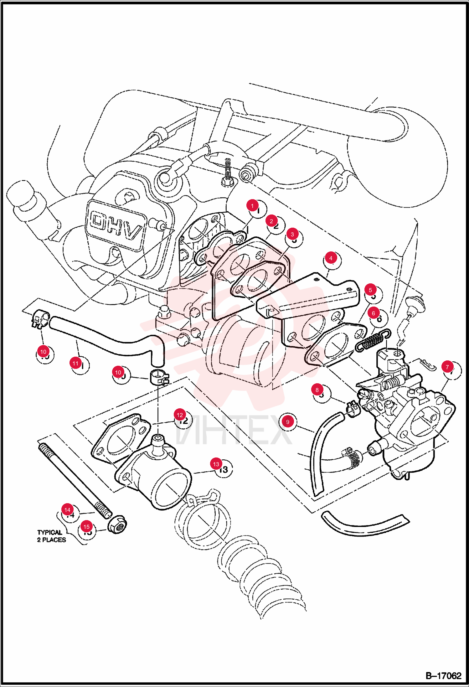 GASKET, ENGINE TO INSULATOR 1016440CC