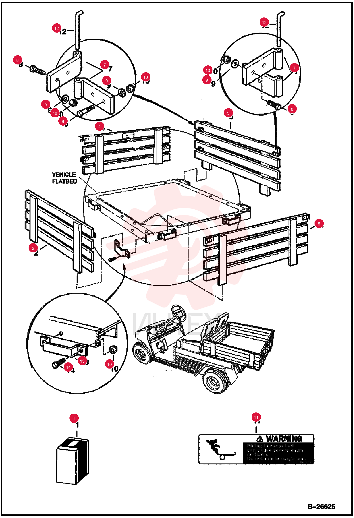 STAKE-SIDE KIT 102847701CC