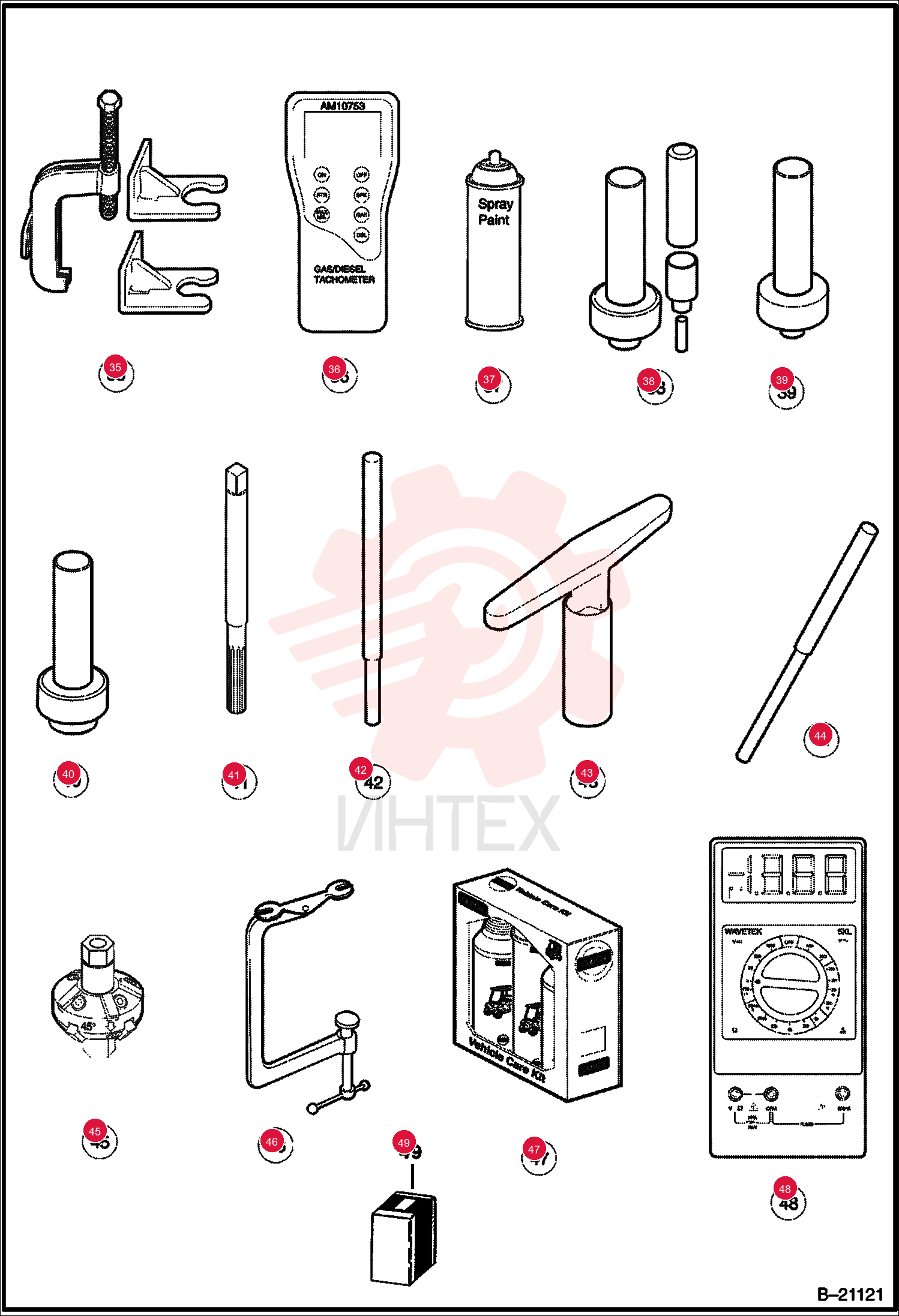 TACHOMETER AM10753CC