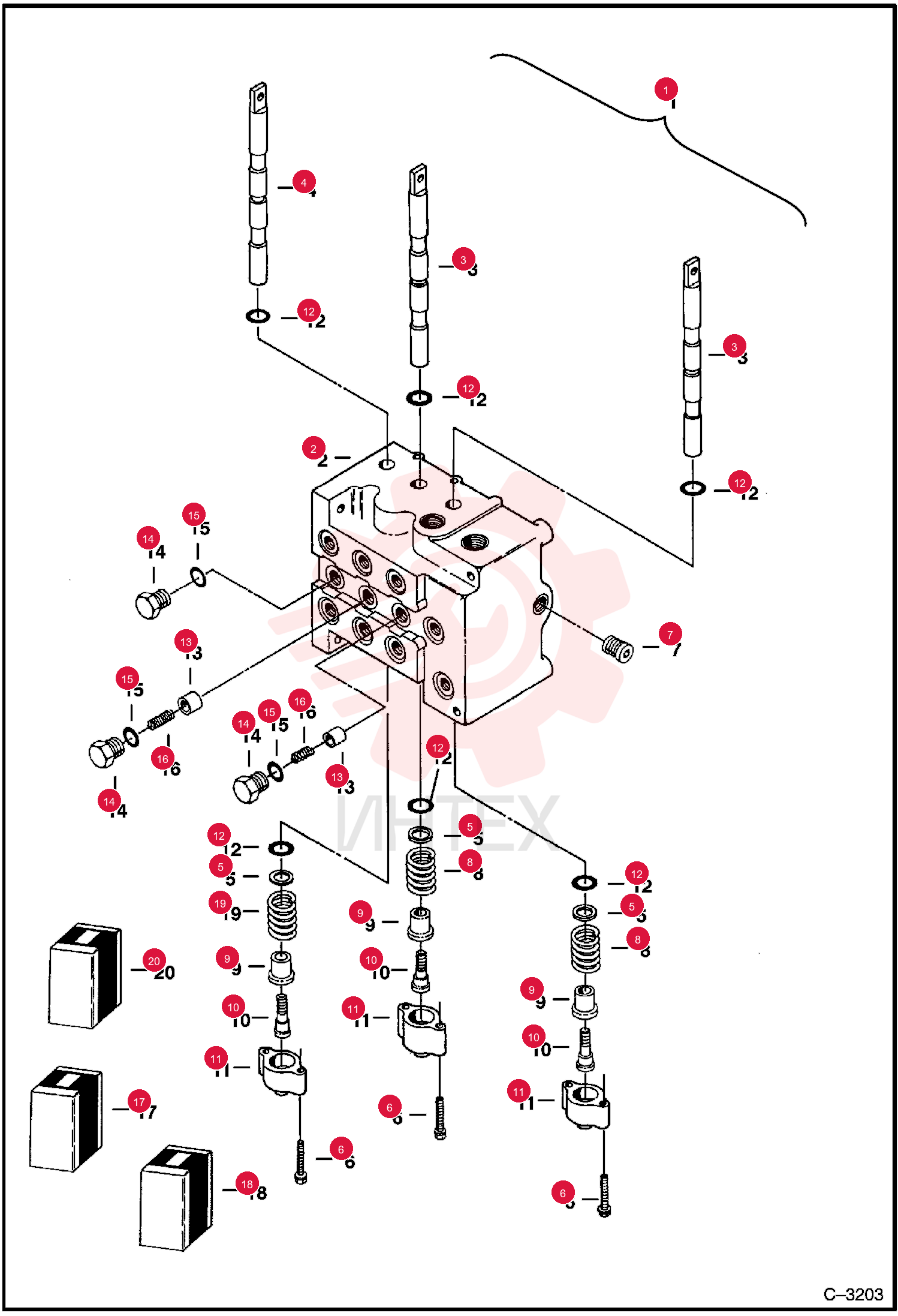 SECTION, VALVE INLET