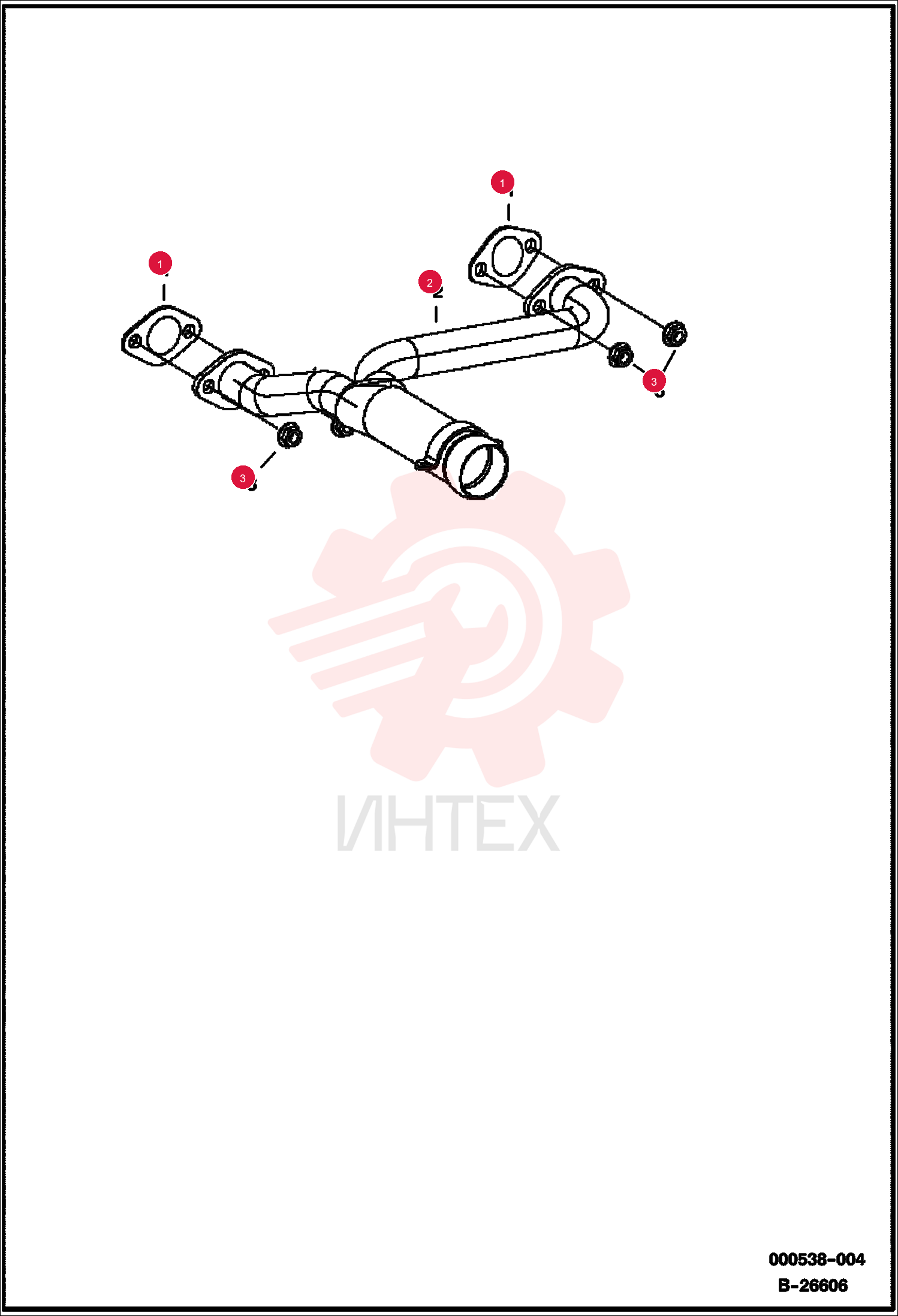 EXHAUST GASKET 102949301CC (1)