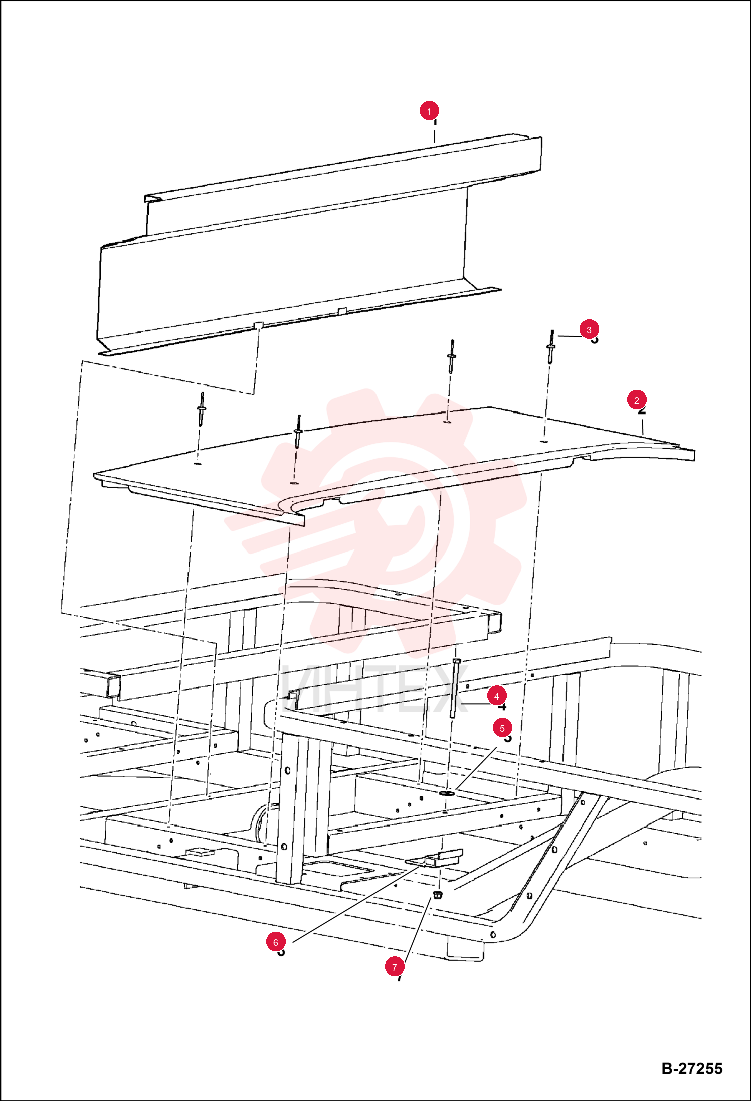FLOORBOARD, LOWER 103319601CC (2)